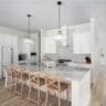 White Shaker Kitchen Cabinets in Destin, Florida