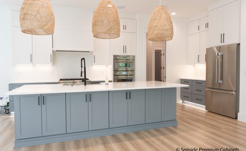 White and Grey Shaker Kitchen
