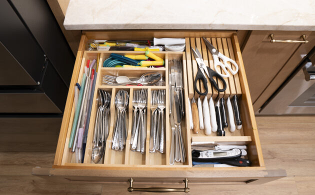 Silverware Organizer Drawer Insert