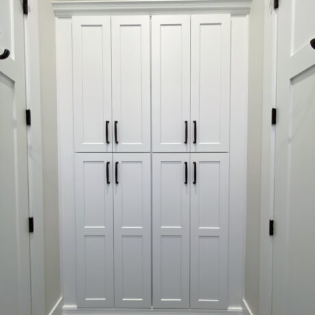 Guest Bath Linen Cabinets