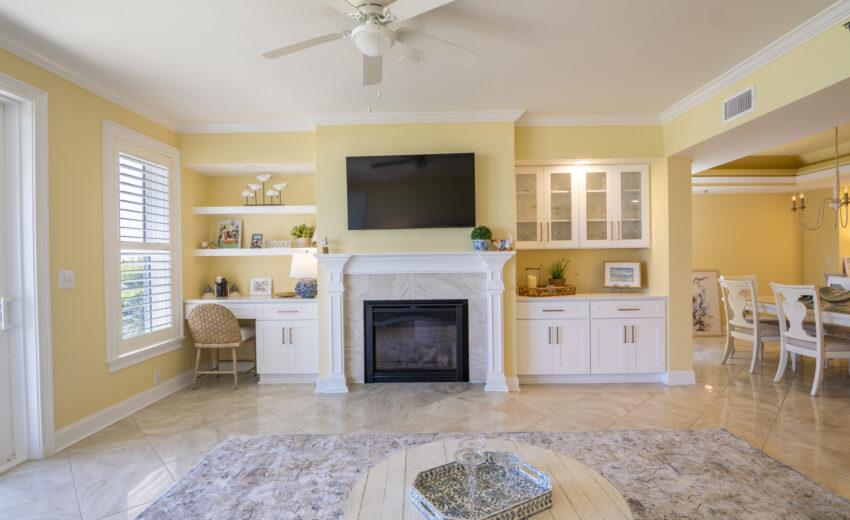 Built-In Fireplace cabinets