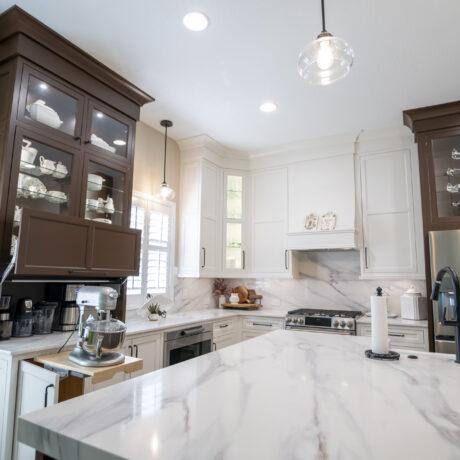 Inset Custom Cabinet Mixer Lift