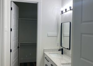 White Shaker Bathroom Cabinets