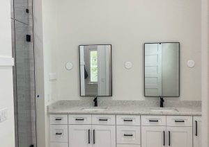 White Shaker Bathroom Cabinets