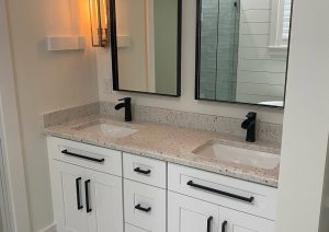 White Shaker Bathroom Cabinets