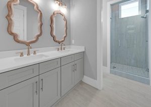Grey Shaker Cabinet