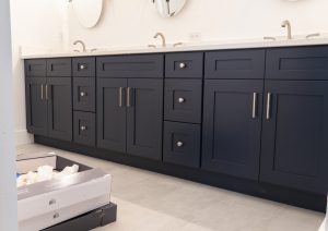 Blue Shaker Vanity