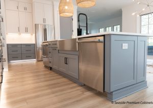 White and Grey Shaker Kitchen