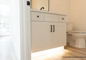 White Shaker Vanity